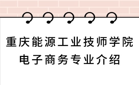 2025年重庆能源工业技师学院电子商务专业介绍